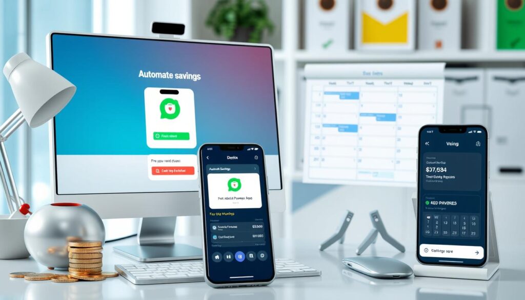 Automated savings process Automated savings process