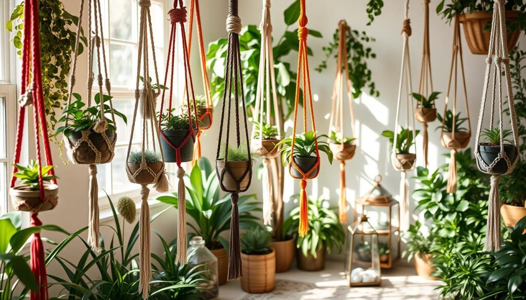 boho plant hangers
