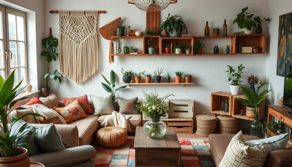 upcycled boho decor
